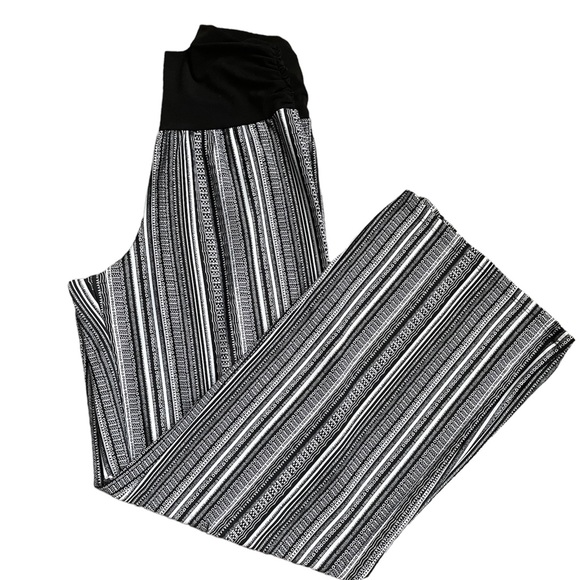 AGB Pull On Comfy Relaxed Wide Leg Loose Palazzo Pants (size M) - Picture 1 of 7